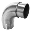 Okrúhle koleno 90 stupňov pre priemer potrubia 42,4 x 2 SATIN