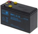 Batéria MW 7,2-12 AGM 12V/7,2AH-MW