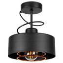 STROPNÉ SVIETIDLO, LOFT EDISON LED LUNTER