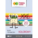 A3 farebný technický blok 20 listov HAPPY COLOR