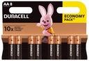 Duracell AA alkalická batéria (R6) 8 ks.