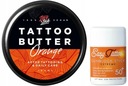 LOVEINK Orange BUTTER 100 ml + SLNEČNÝ KRÉM NA TETOVANIE EasyTattoo 50+ UVA