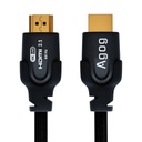 Kábel Agog HDMI 2.1 ULTRA HIGH SPEED 8K HDR 2m