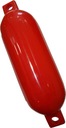 Nafukovací PVC jachtový blatník 15x50 cm RED G1