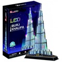 3D PUZZLE BURJ KHALIFA (SVETLO) [HÁDANKA]