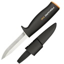 Fiskars 10 cm univerzálny taktický turistický nôž s puzdrom a krytom