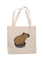 Capybara Bag Copybara darček Fana Eco 6