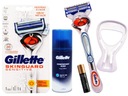 GILLETTE SKINGUARD SENSITIVE FLEXBALL 1UP holiaci strojček + gél 75 ml