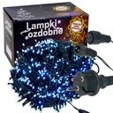 VIANOČNÉ LAMPY 500LED ZÁBLESKA STUDENÁ BIELA ​​TUH