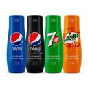 Pepsi sirup, Mirinda, 7 up, Pepsi Max sada 4 ks.