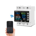 Inteligentné elektromerové wattmetrové relé 63A LCD TUYA WiFi