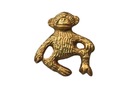 Nábytková kľučka, kovový gombík, MONKEY, úchytky 5,5x5cm GOLDEN MONKEY