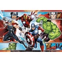 PUZZLE 300 AVENGERS MARVEL HULK IRONMAN 8+ KOCIEK