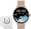 DÁMSKE SMART HODINKY G. ROSSI ROSE GOLD