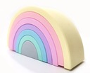 Baby in World Silicone Rainbow Senzory Rainbow