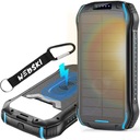 SURVIVAL SOLAR POWERBANKA 33500mAh VODEODOLNÁ S INDUKČNÝM NABÍJANÍM