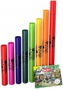 BOOMWHACKERS BOOM BOOM DIATONICKÉ TRUBKY DIATONICKÁ SÚPRAVA 8 TRUBEK + KNIHA