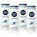 NIVEA MEN pánsky sprchový gél set 4x500ml