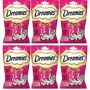 DREAMIES hovädzia pochúťka pre mačky 6x60g chrumkavé karbonátky pre mačky