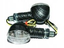 BLIKÁRKY DARK CARBON LED HOM. E11