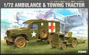 U.S. SANITKA A ŤAHOVÝ TRAKTOR DODGE WC-54