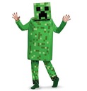 Detský zelený kostým Creeper Minecraft 127-136 cm kostým