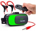 OKULIARE VR + VIRTUÁLNA SCHRÁNKA OKULIAROV NA DIAĽKOVÉ BLUETOOTH