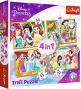 4V1 PUZZLE PRINCESS PRINCESS DISNEY CLUBS 207 KUSOV. 4+