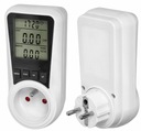 Wattmeter Dvojtarifný elektromer LCD Kalkulačka spotreby energie