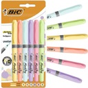 BIC Highlighter Grip Zbierajte pastelové zvýrazňovače