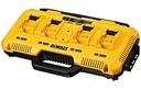 Nabíjačka 4 portová 10,8-18V 8A DeWalt DCB104 rýchla