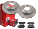 BREMBO ZADNÉ DISKY, DESTIČKY, KIA CEED JD 262MM