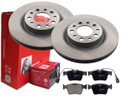 BREMBO ZADNÉ KOTOUČE, DESTIČKY, ALFA ROMEO GIULIA 292MM