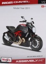 DUCATI Diavel Carbon skladacia 1:12 Maisto 39196