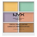 NYX PROFESIONÁLNY MAKEUP - 3C PALETA - KOREKTOR NA KOREKCIU FAREB