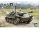 Panzerjager Pzj G13 obrnené delo model 2177 Takom