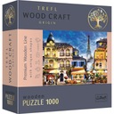 PUZZLE 1000 FRANCÚZSKO FRANCÚZSKE ULIČNÉ DREVENÉ KLUBY