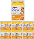 Purina Cat Chow Krmivo pre dospelých s kuracím mäsom 12x85g