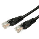 TB Patchcord kábel cat.5e RJ45 UTP 7,5m. čierna