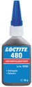 Loctite 480 50g čierna guma vystužená