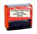 Odtlačok Trodat 8913 pečiatka červená 58x22mm 5-8 riadkov