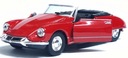 WELLY METAL CAR CITROEN DS 19 CABRIOLET kabriolet