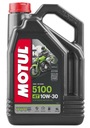 MOTUL MOTOROVÝ OLEJ 5100 4T ESTER 10W30 4L