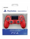 ORIGINÁLNY BEZDRÔTOVÝ OVLÁDAČ DUALSHOCK 4 / MAGMA RED / MODEL V2 / PS4