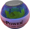 NSD POWER LIGHT BALL modrá s LED svetlom