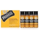 Proraso Wood & Spice olej na skrotenie a starostlivosť o fúzy 4x 17 ml