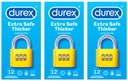 DUREX EXTRA BEZPEČNÉ KONDÓMY Krabička 36 ks.