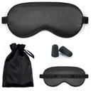 BLACKOUT SLEEPING EYEBAND 100% SILK black soft + ZDARMA