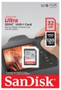 SANDISK Ultra SDHC pamäťová karta 32GB 120MB/s