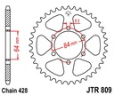 JT JTR809.53 ZADNÉ OZUBENÉ KOLO